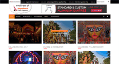 Desktop Screenshot of jagadhatripuja-images.com